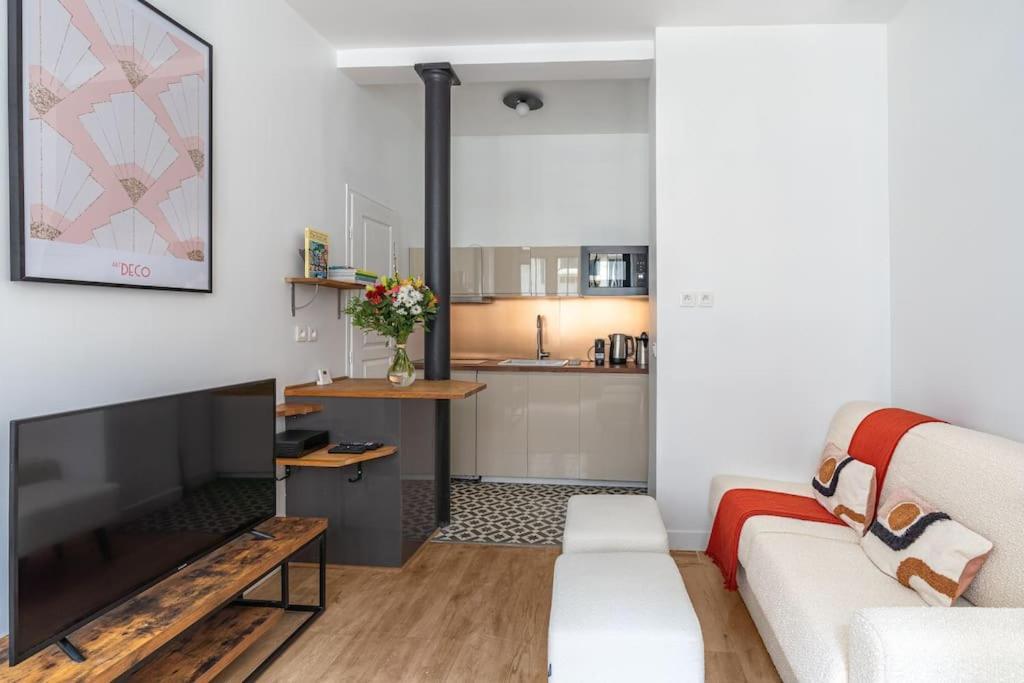 Appartement Magnifique Et Relaxant Avec Sauna Paris Luaran gambar