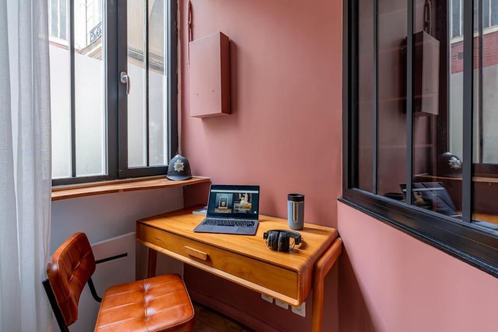 Appartement Magnifique Et Relaxant Avec Sauna Paris Luaran gambar